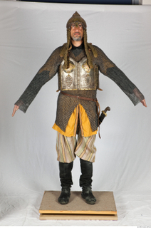  Photos Medieval Knight in mail armor 6 Historical Medieval soldier Turkish a poses mail armor whole body 0002.jpg
